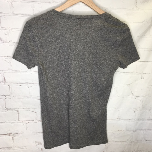 NEW Madewell Grey Whisper Cotton V-Neck Pocket Tee Size XS - Picture 9 of 12